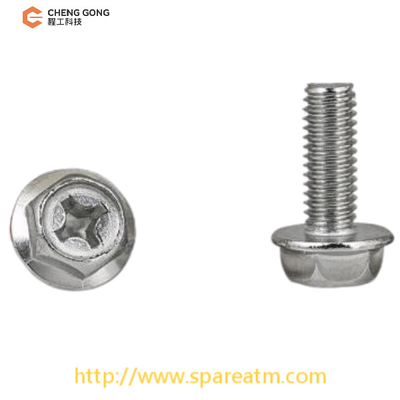 M4 * 6 هکساگون 7.0 NCR S2 کانال کراس پیچ هکساگون برای قطعات NCR قطعات جایگزین